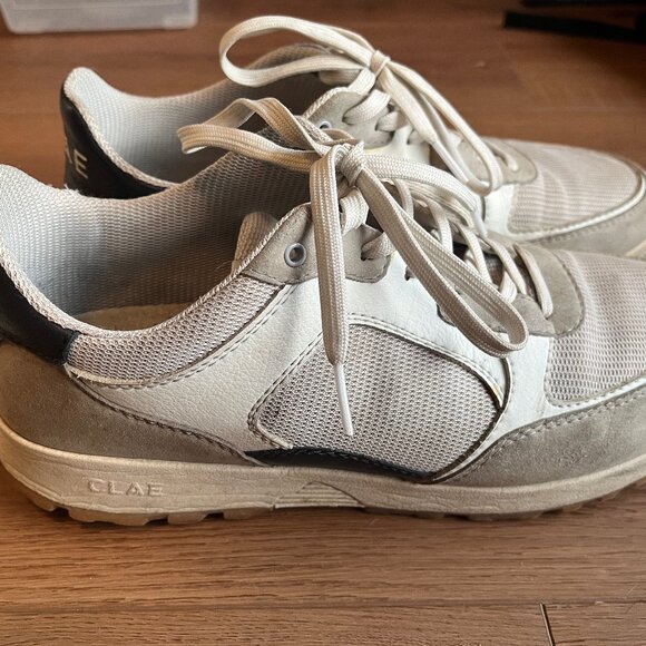 Clae Joshua Sneakers White & Navy - Picture 4 of 6